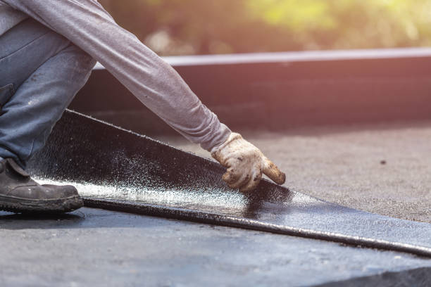 Professional Foundation Crack Repair technician working in Durand, MI